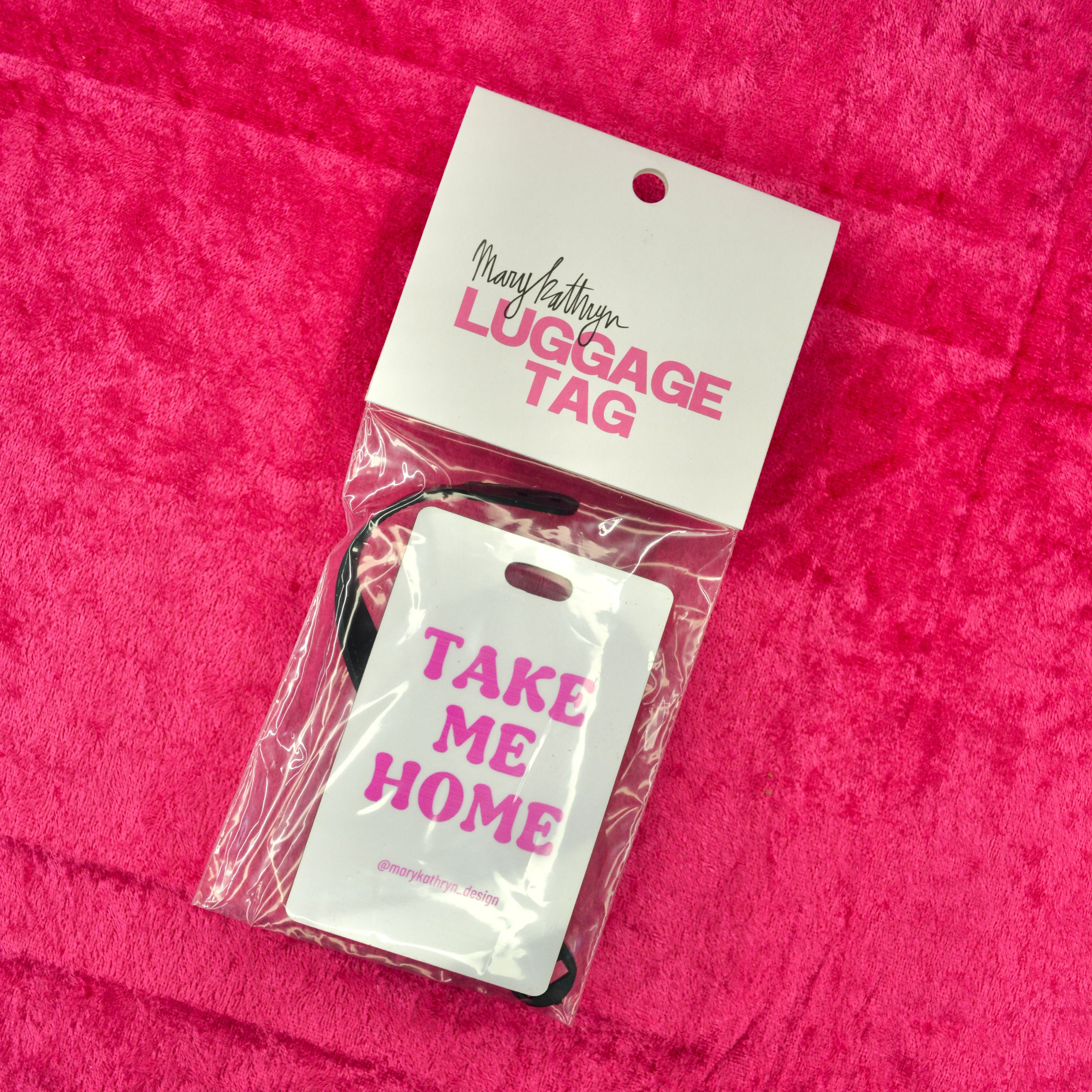 Take Me Home Luggage Tag sold by Buddy Love product image thumbnail 2