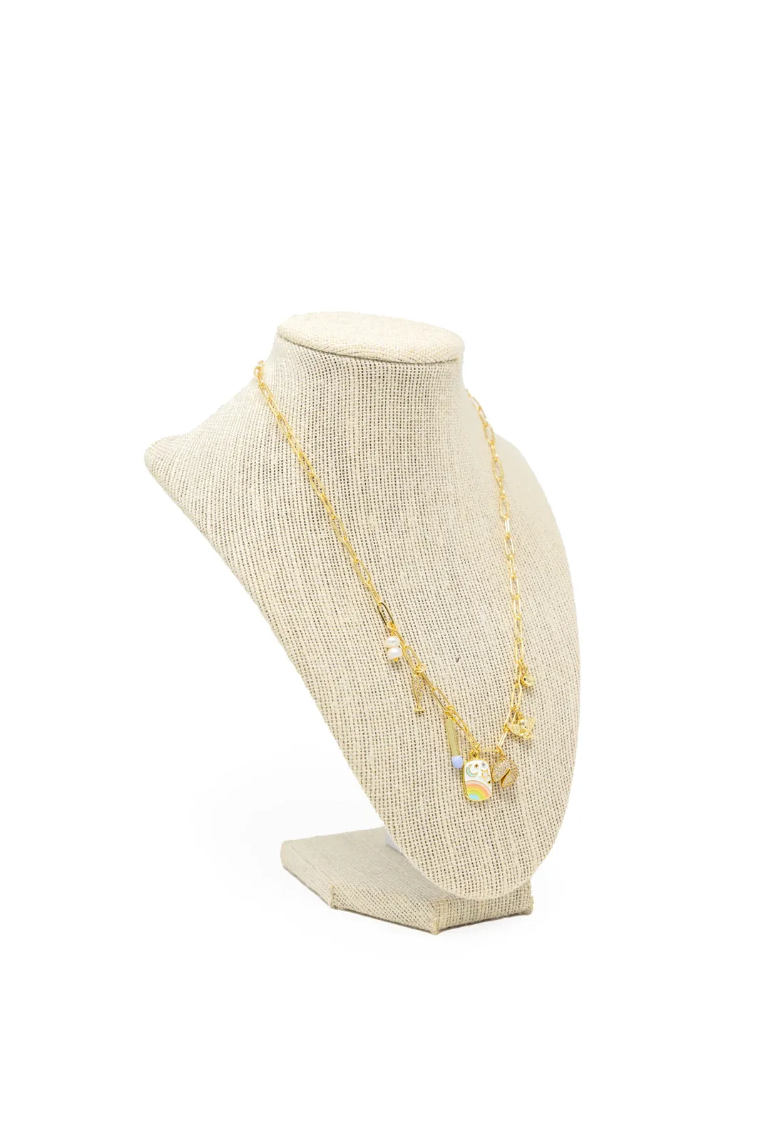 Champagne Problems Charming Necklace sold by Buddy Love product image thumbnail 2