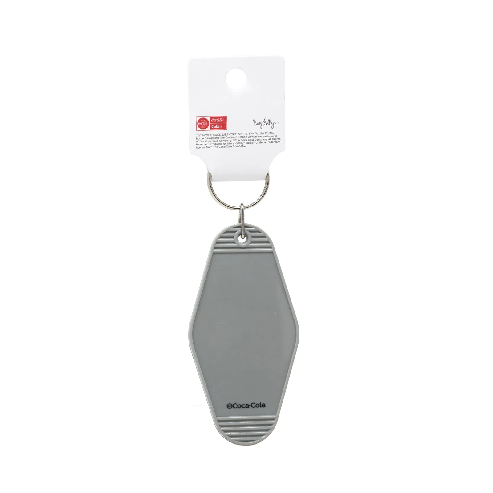 Coca-Cola® Grey Bottle Keychain sold by Buddy Love product image thumbnail 2