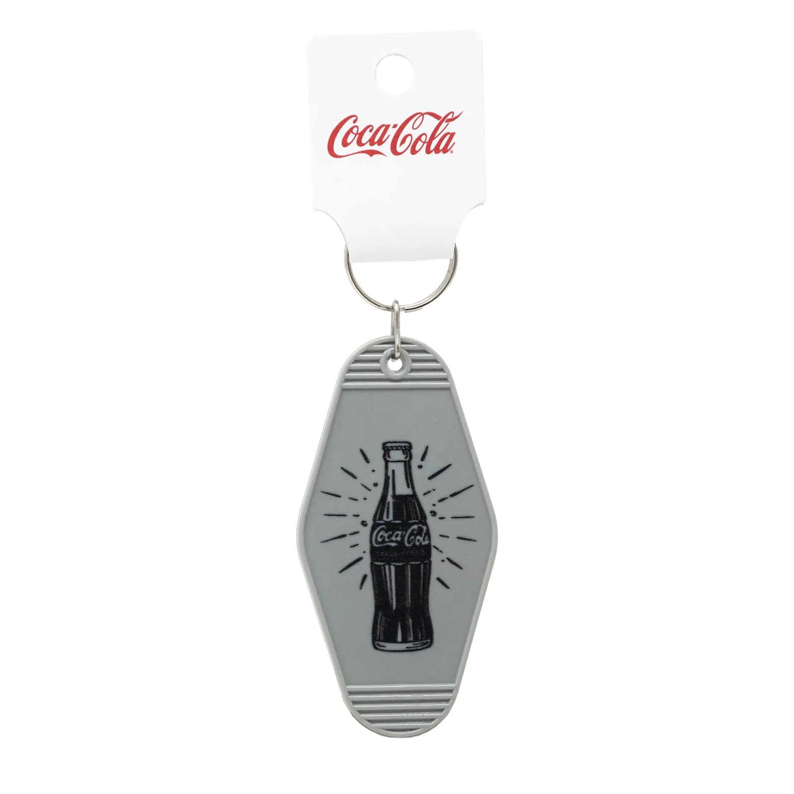 Coca-Cola® Grey Bottle Keychain sold by Buddy Love
