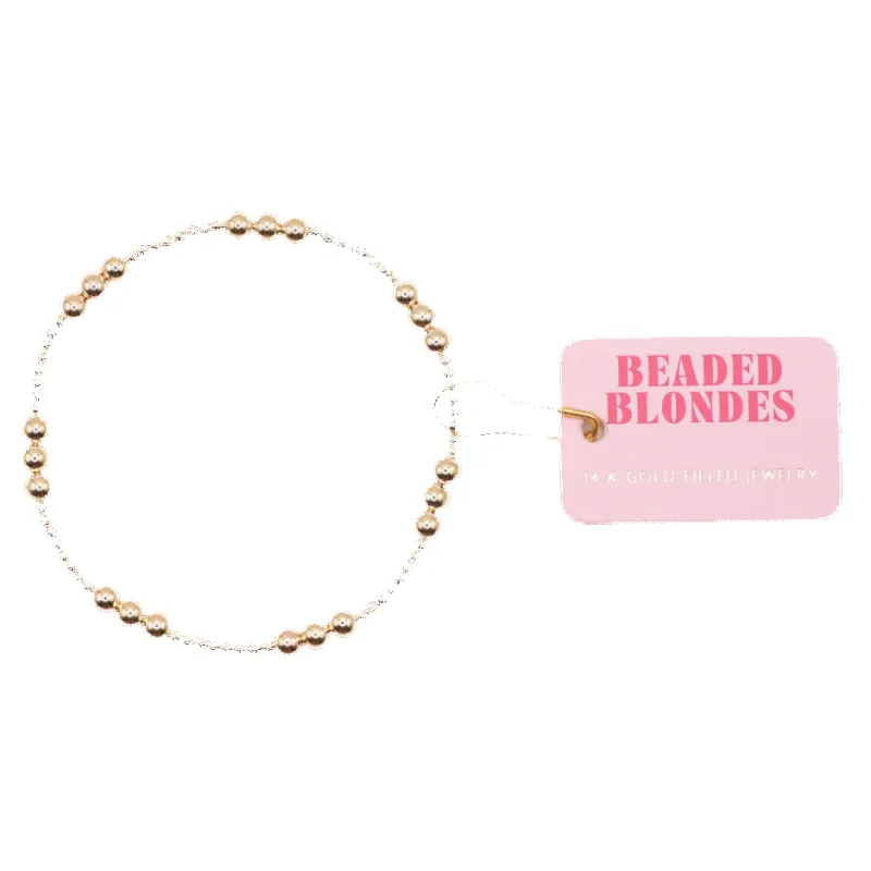 ILY Gold Bracelet sold by Buddy Love