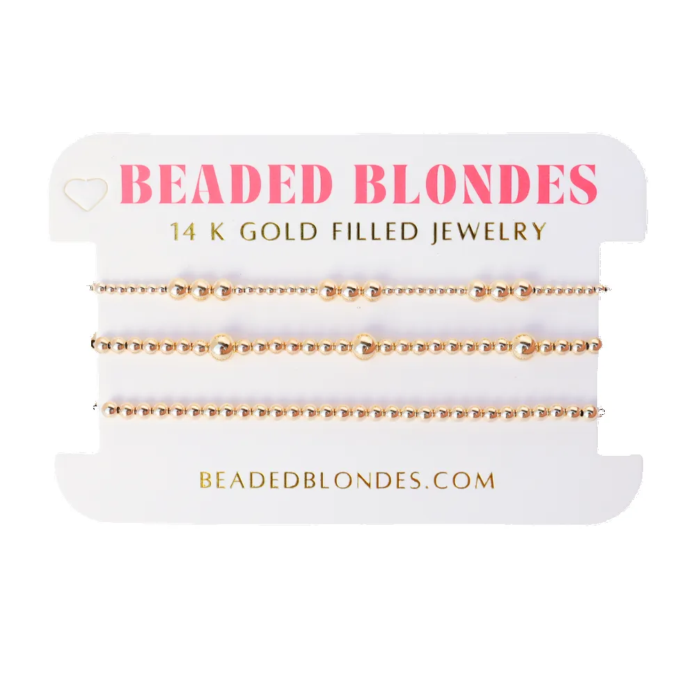 Say ILY Stack in Gold sold by Buddy Love