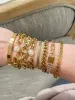 Eternity Freshwater Pearl Chunky Cable Chain Bracelet in 18K Gold-Plated Steel sold by Buddy Love