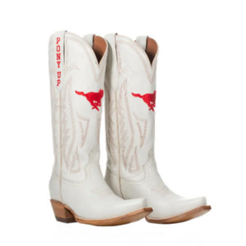 SMU Gameday Boots sold by Buddy Love