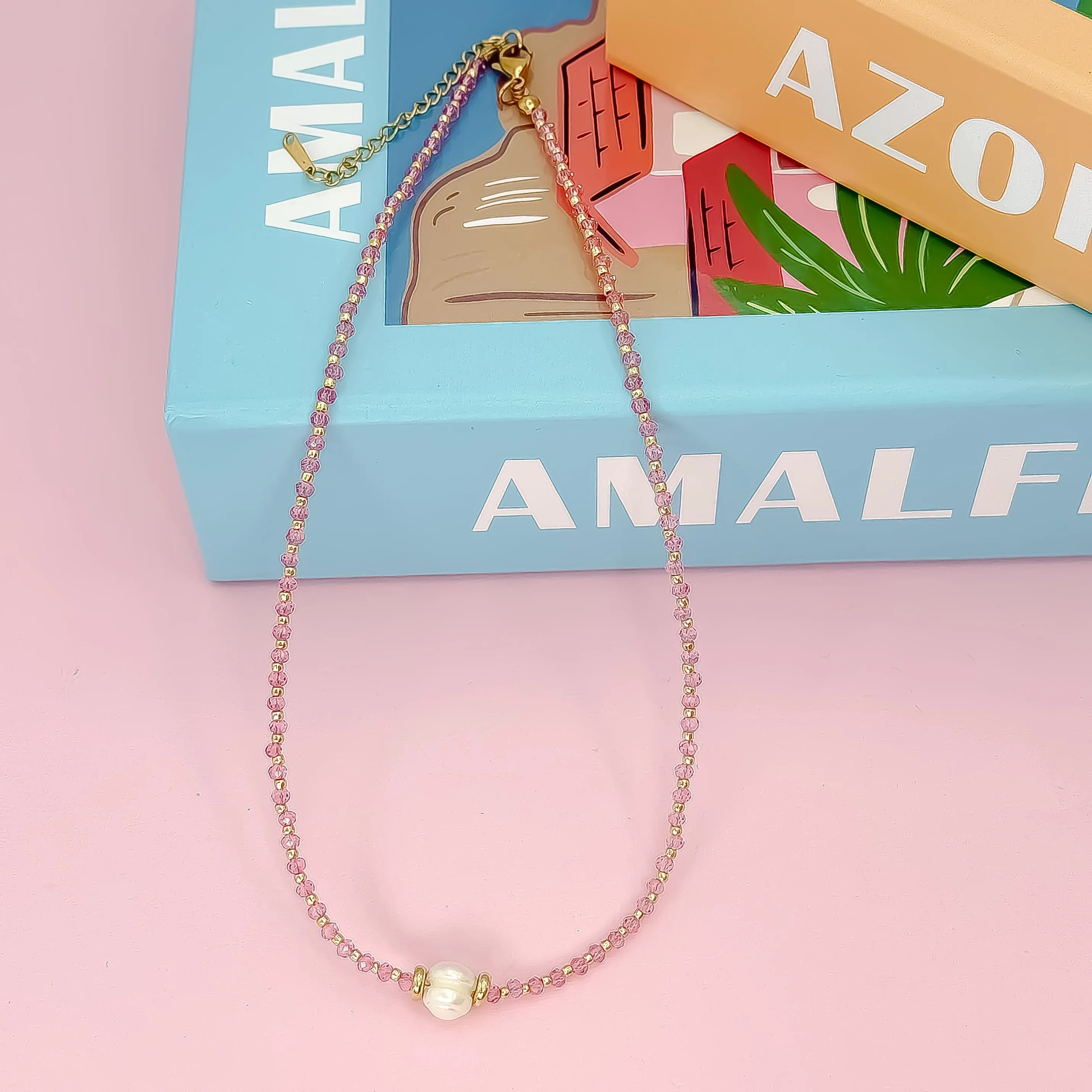 Glowy Bean Necklace sold by Buddy Love product image thumbnail 3