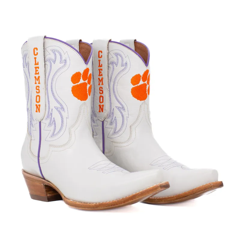 Clemson Shorty Gameday Boots sold by Buddy Love