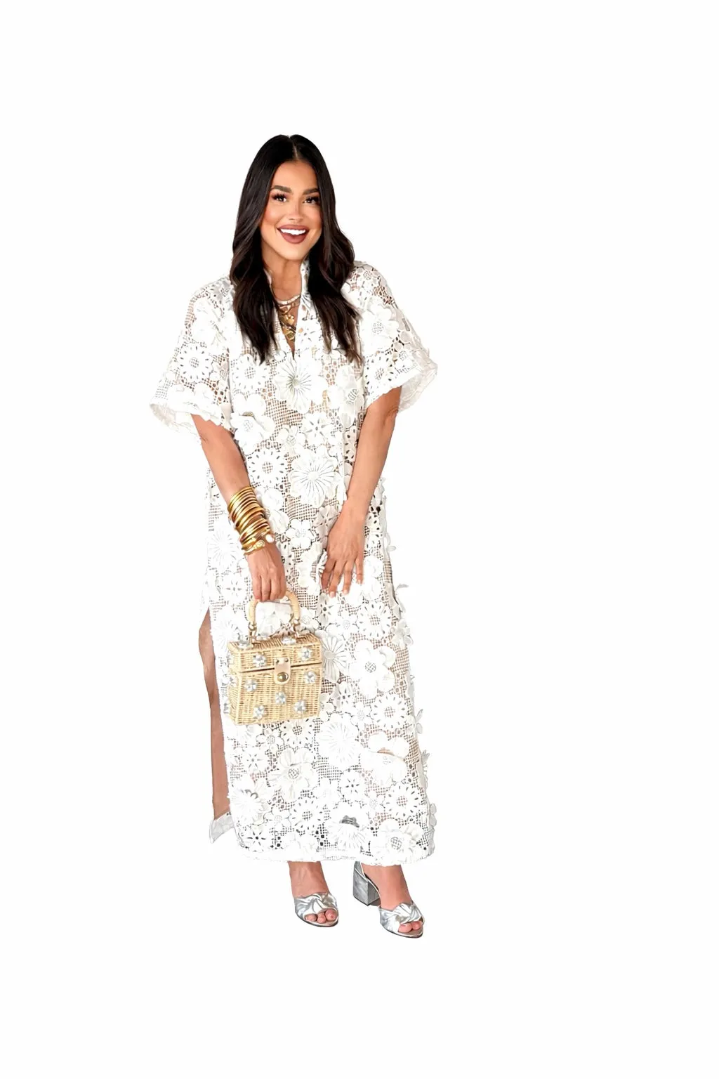 Leighton Maxi Dress - Vanilla sold by Buddy Love product image thumbnail 2