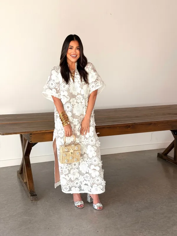 Leighton Maxi Dress - Vanilla made by Buddy Love