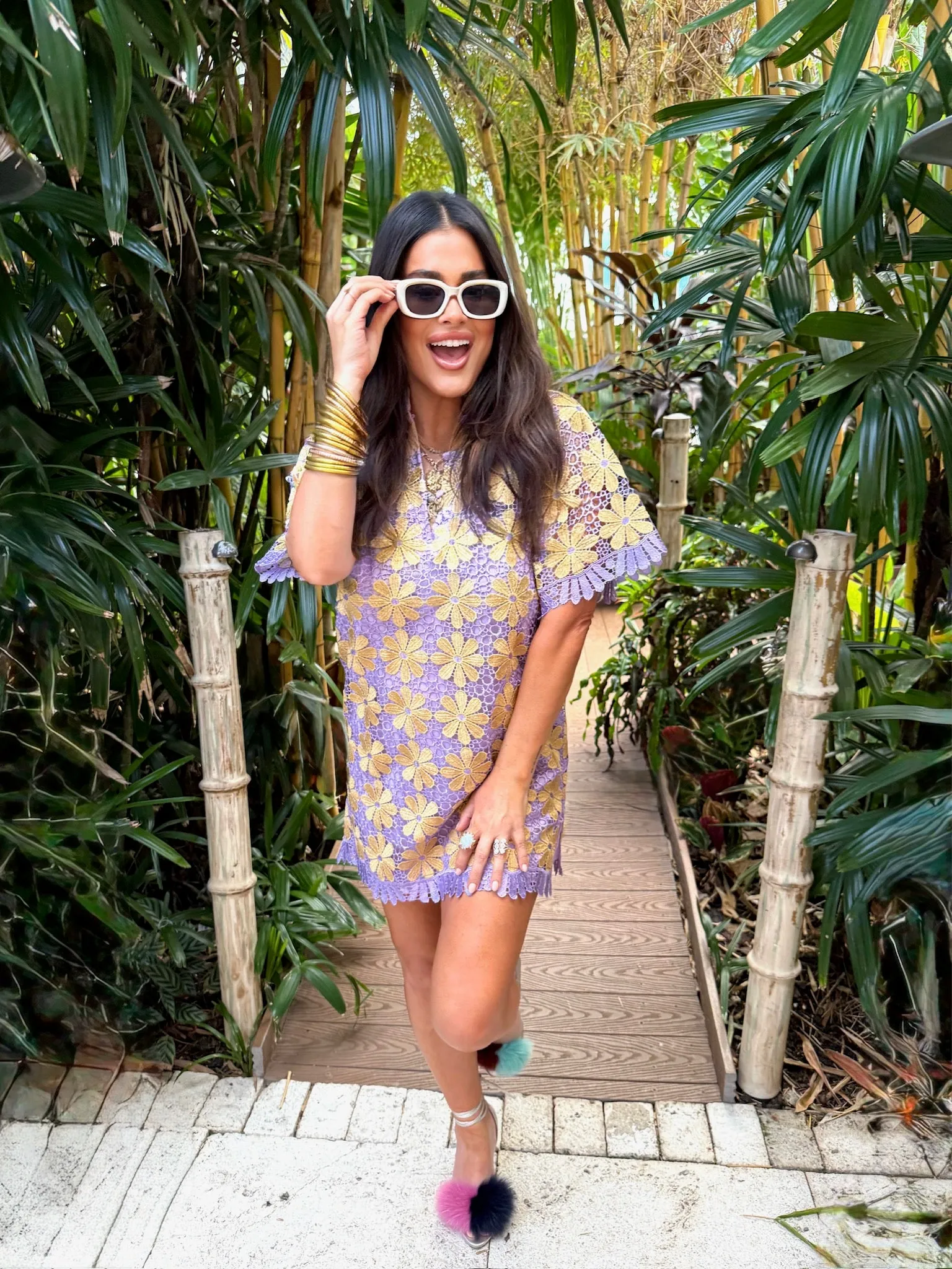 Lulu Mini Dress - Garden Party sold by Buddy Love product image thumbnail 5