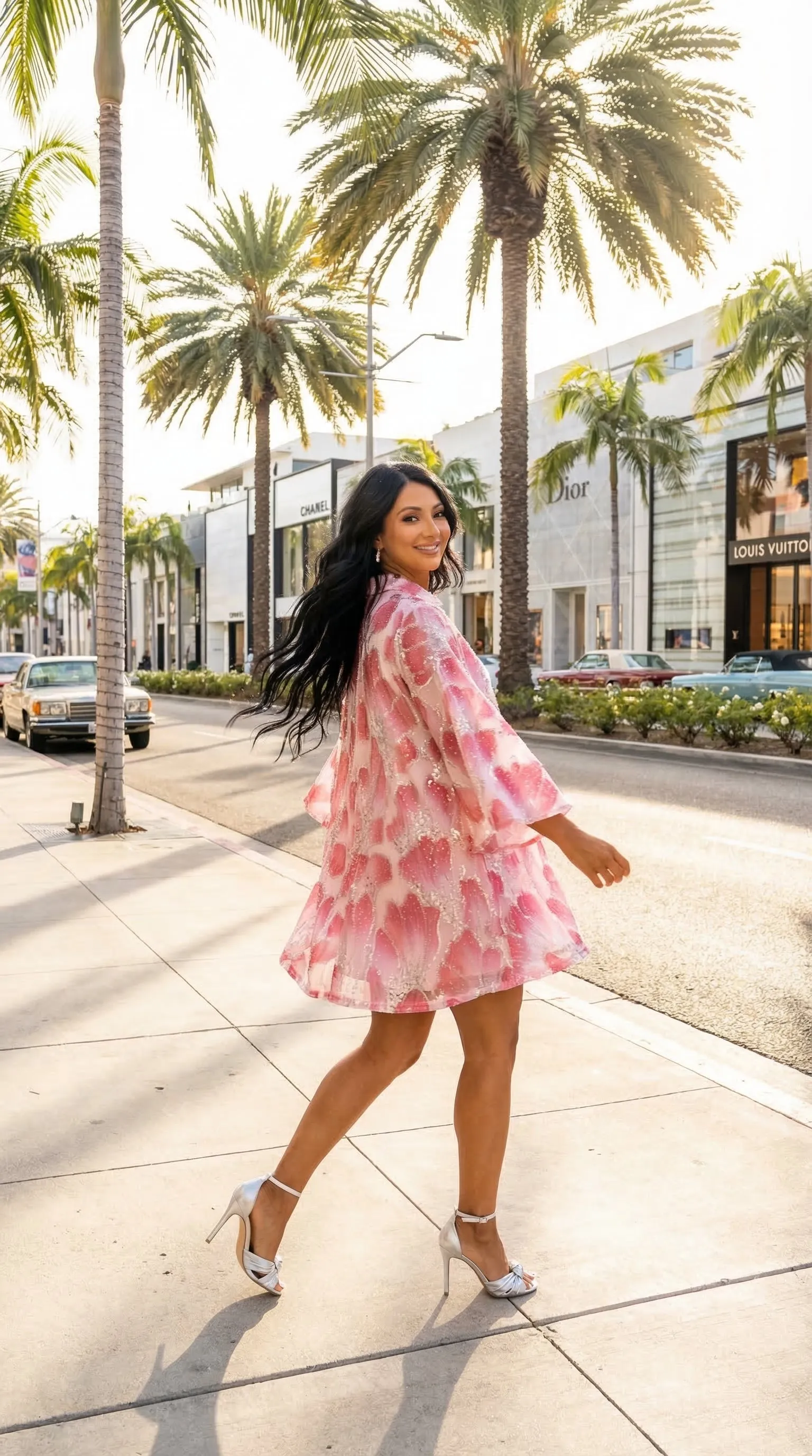 Wren Mini Dress - Cherry Blossom sold by Buddy Love product image thumbnail 3