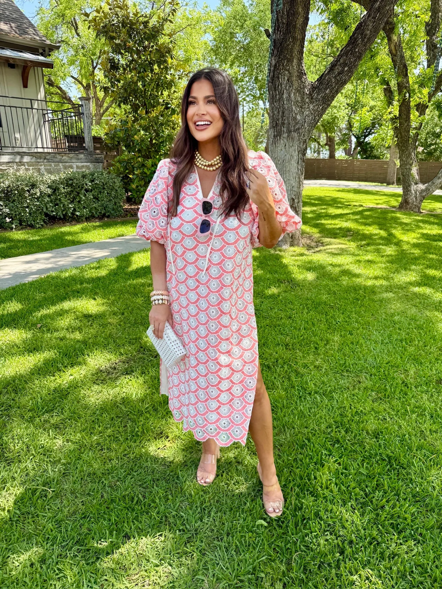 Pamela Maxi Dress - Coral sold by Buddy Love product image thumbnail 5