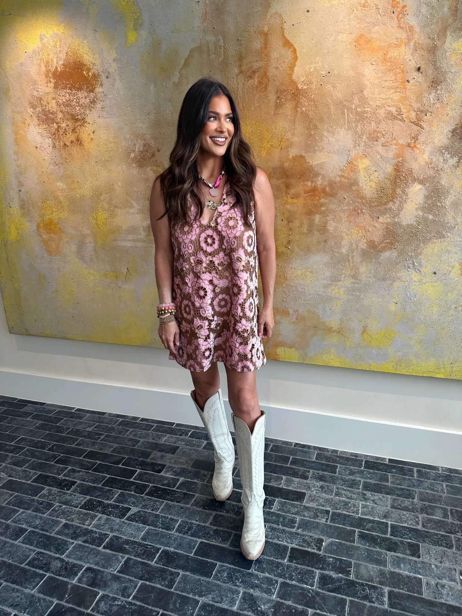 Lola Mini Dress - Golden Rose sold by Buddy Love product image thumbnail 2