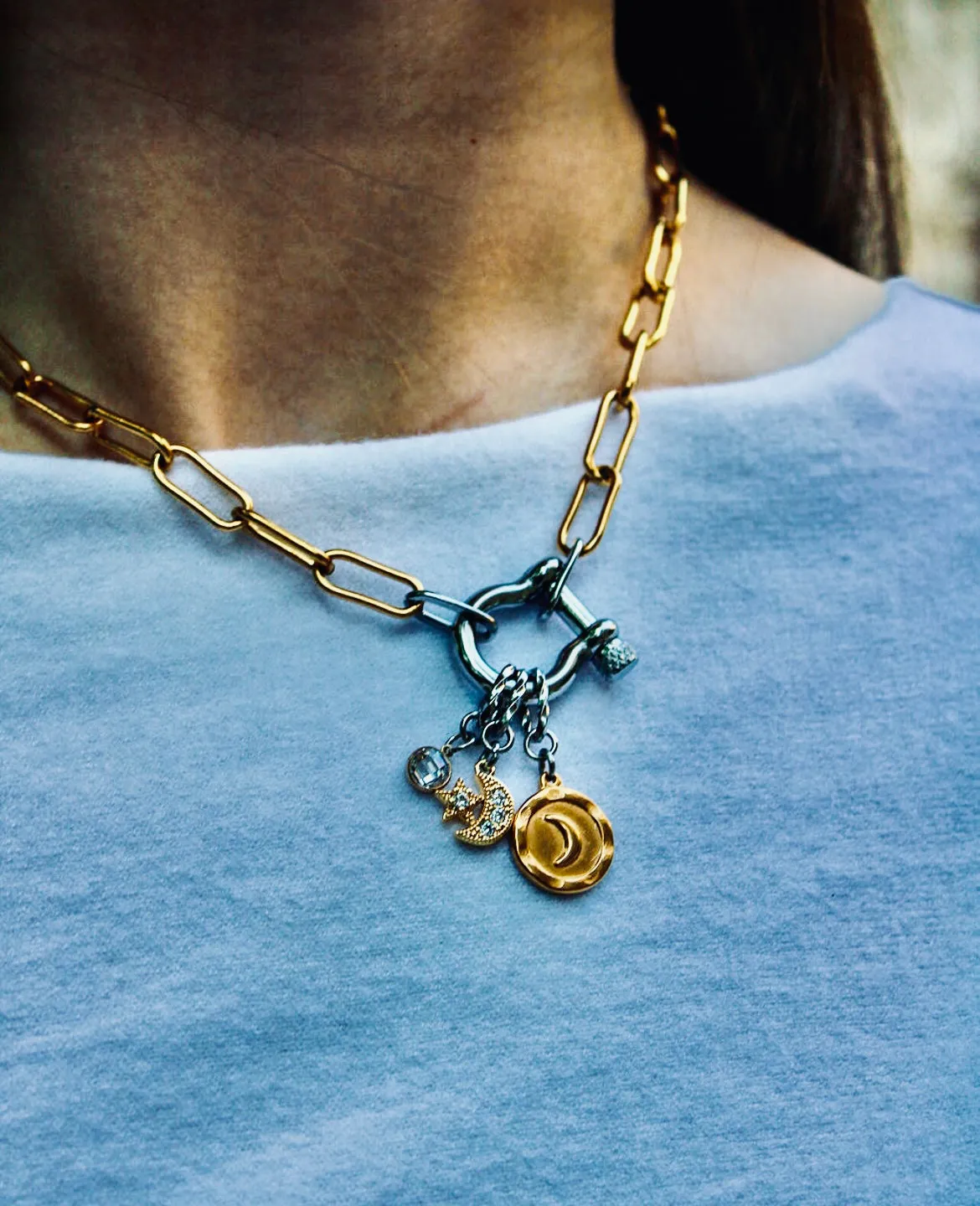 Ambition Carabiner Necklace sold by Buddy Love product image thumbnail 3