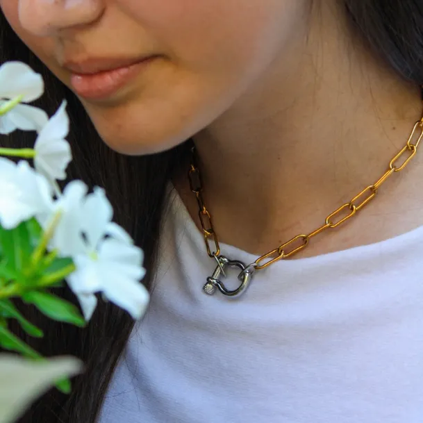 Ambition Carabiner Necklace sold by Buddy Love product image thumbnail 2