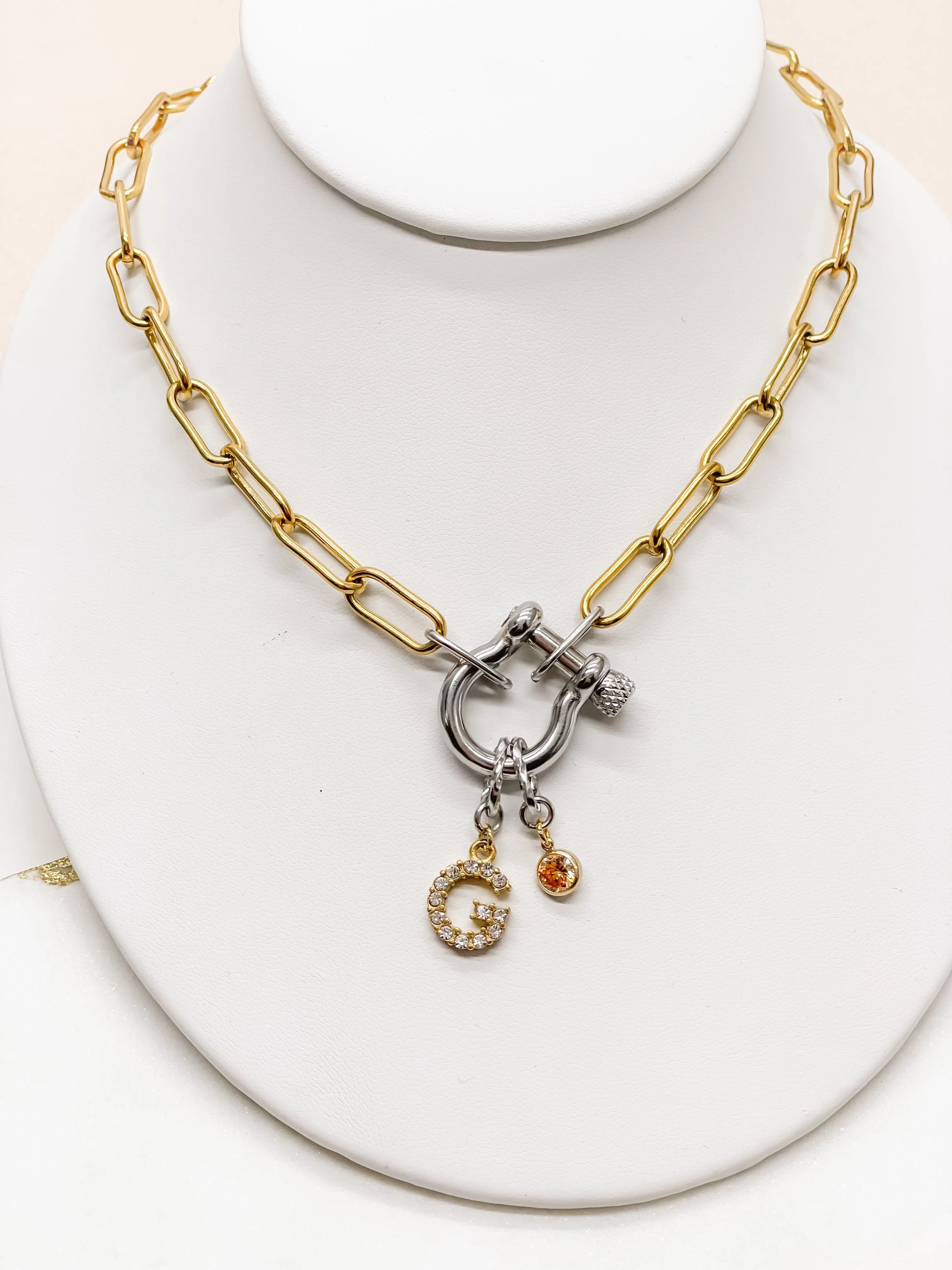 Ambition Carabiner Necklace sold by Buddy Love product image thumbnail 4