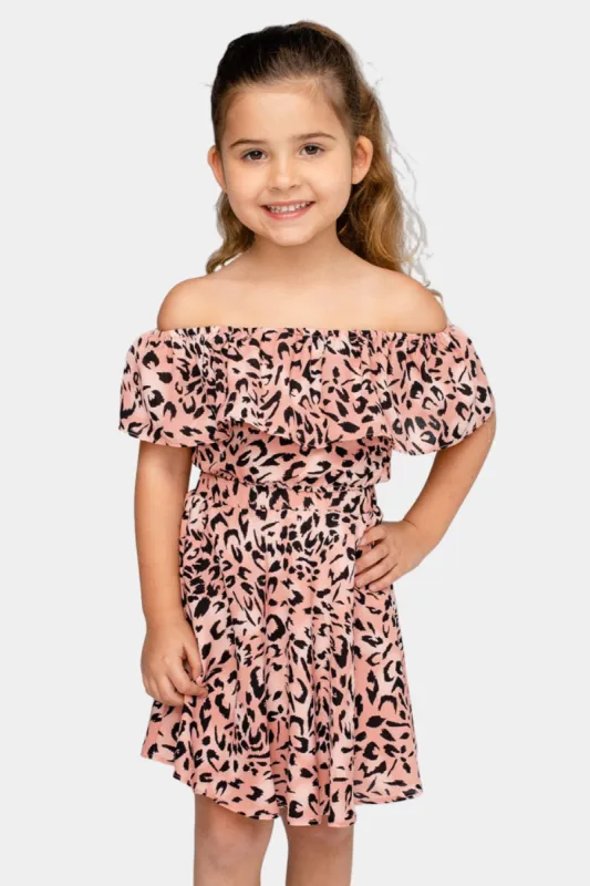 Ainsley Girl's Top and Skirt Set - Kitty sold by Buddy Love