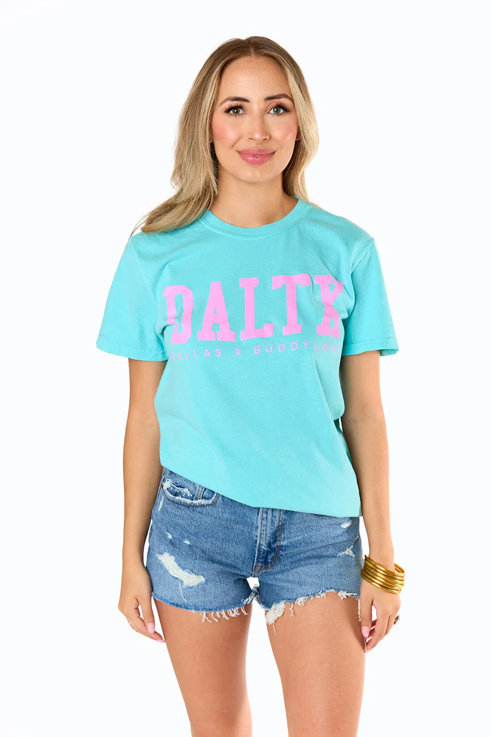 DALTX Graphic Tee - Chalky Mint sold by Buddy Love product image thumbnail 3