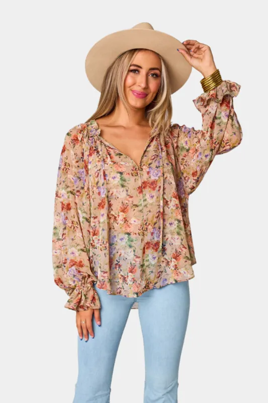 Mandy Long Sleeve Blouse - Vintage sold by Buddy Love