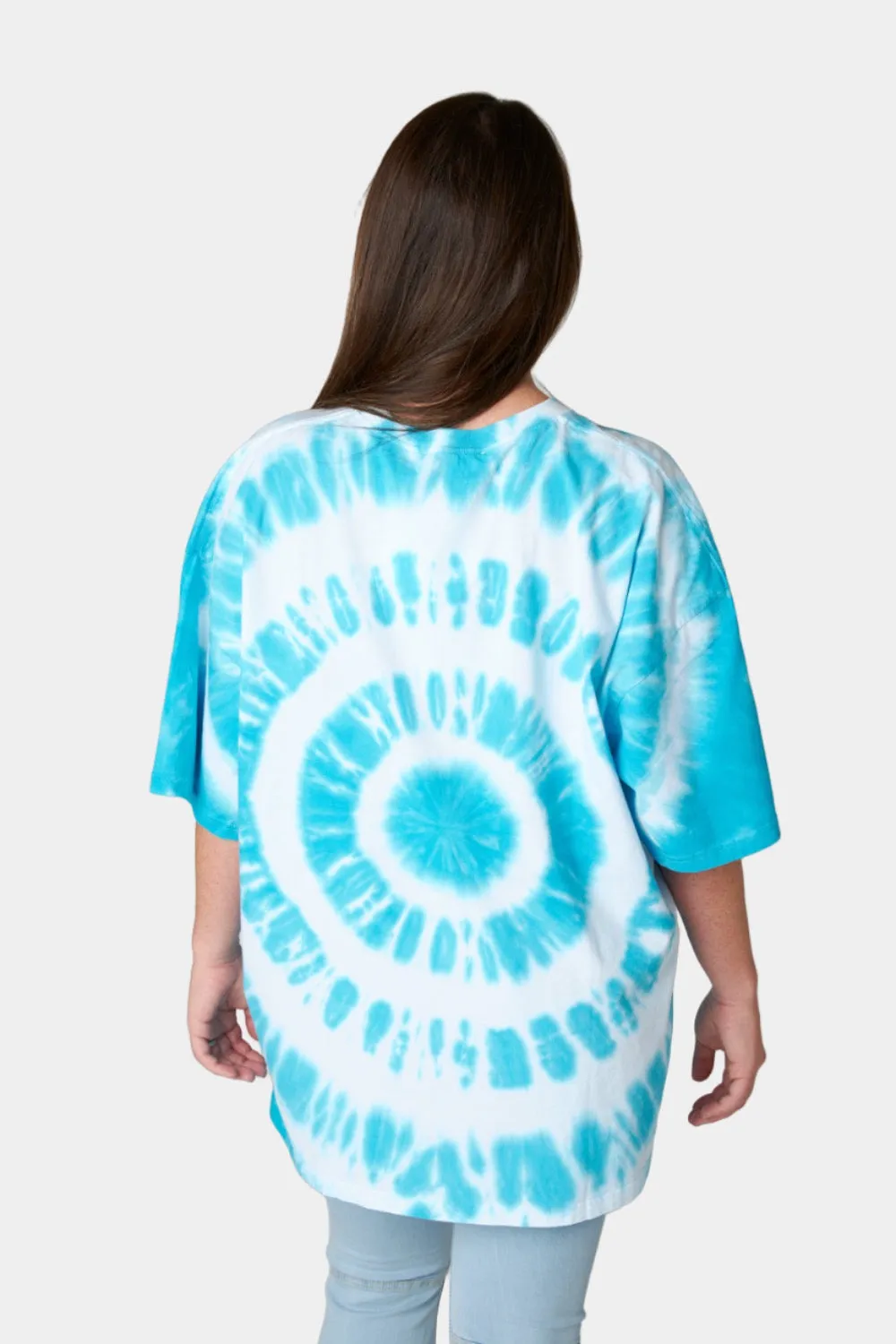 Cloud Oversized Tie-Dye Tee - Candy Hearts sold by Buddy Love product image thumbnail 4