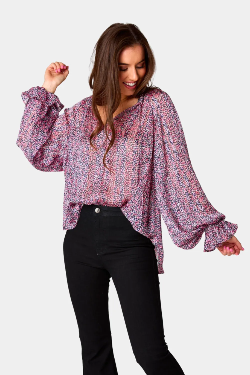 Mandy Long Sleeve Blouse - Princess sold by Buddy Love