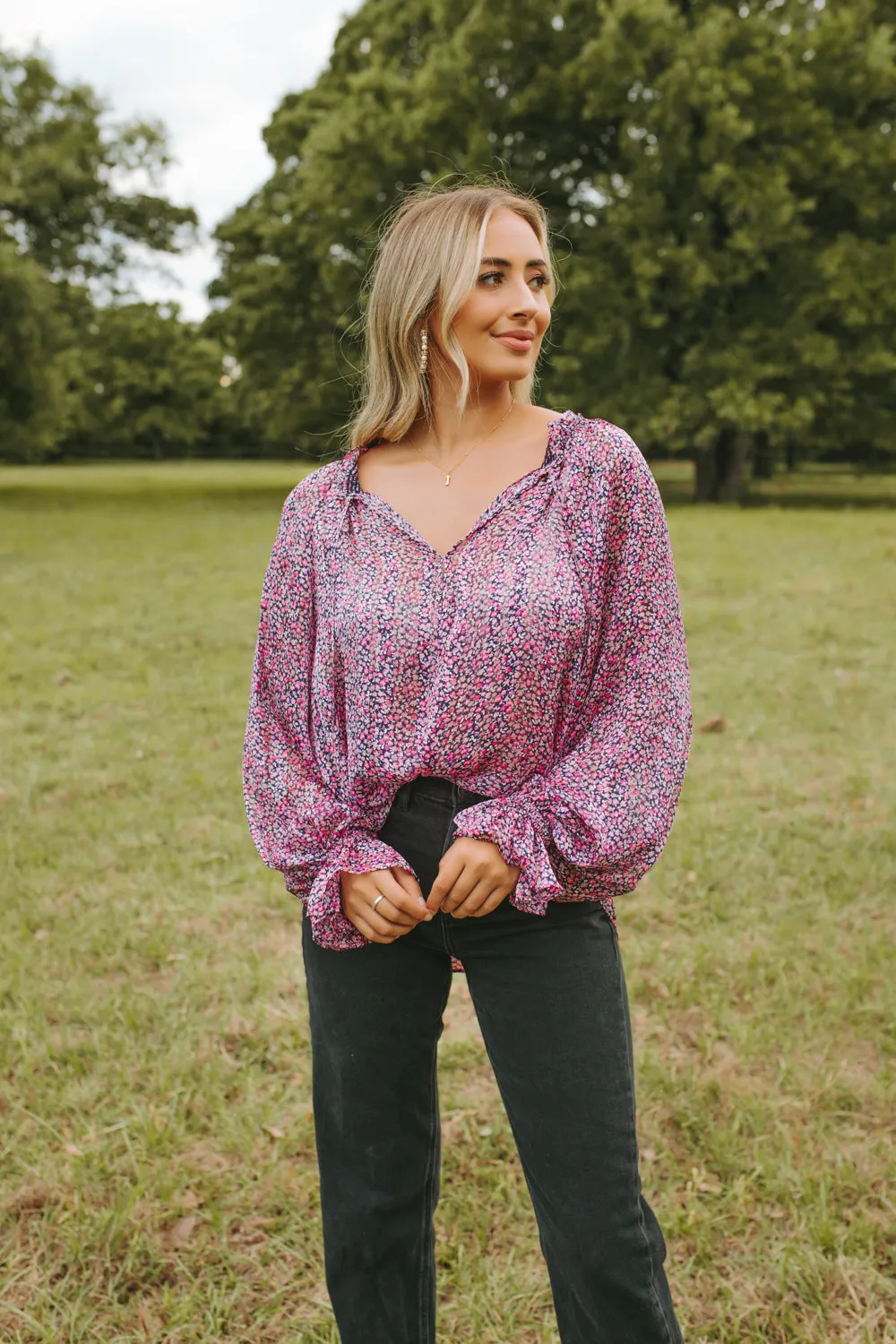 Mandy Long Sleeve Blouse - Princess sold by Buddy Love product image thumbnail 2