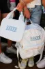 Blue Toile Backpack sold by Buddy Love