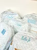 Blue Toile Backpack sold by Buddy Love