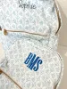 Blue Toile Backpack sold by Buddy Love