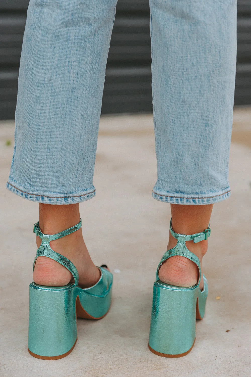 Wessi Heel - Electric Blue sold by Buddy Love product image thumbnail 4