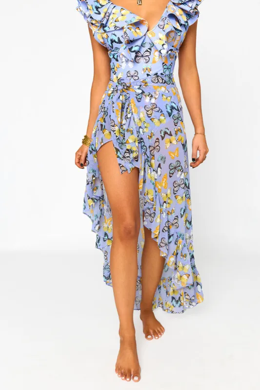 Kaliani Swim Skirt - Painted Lady sold by Buddy Love