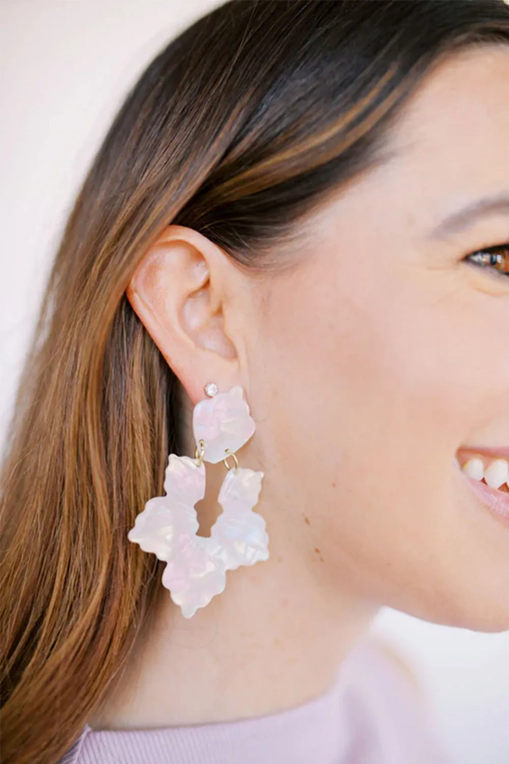 Michelle Statement Earring - Iridescent sold by Buddy Love product image thumbnail 4