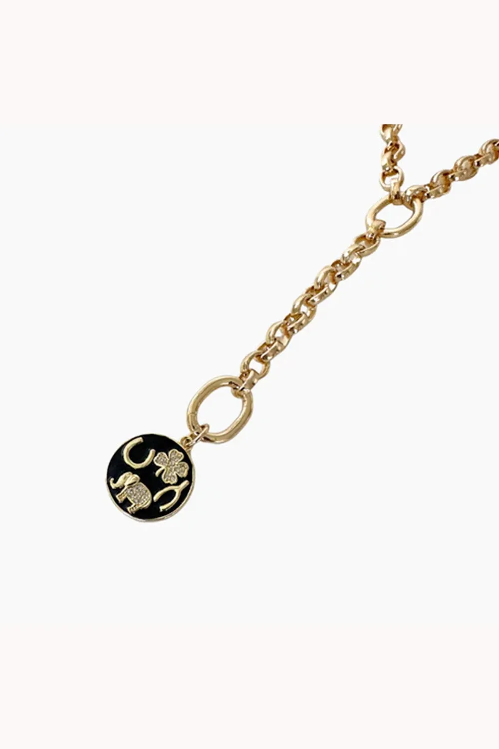 Luck Be A Lady Necklace - Gold sold by Buddy Love product image thumbnail 2