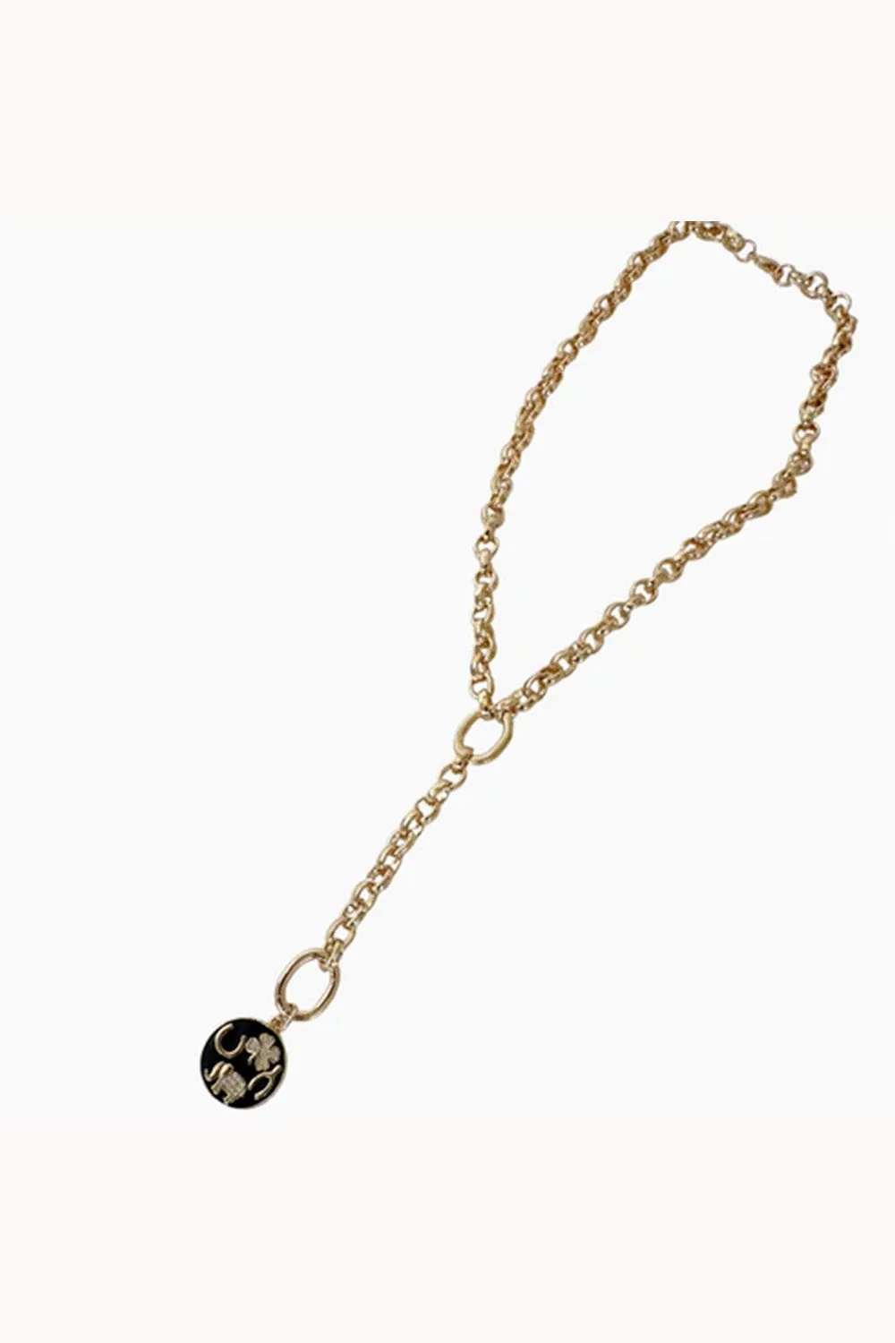 Luck Be A Lady Necklace - Gold sold by Buddy Love product image thumbnail 3