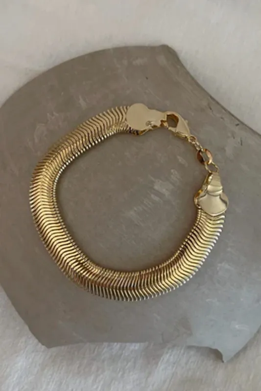 Slink Bracelet - Gold sold by Buddy Love
