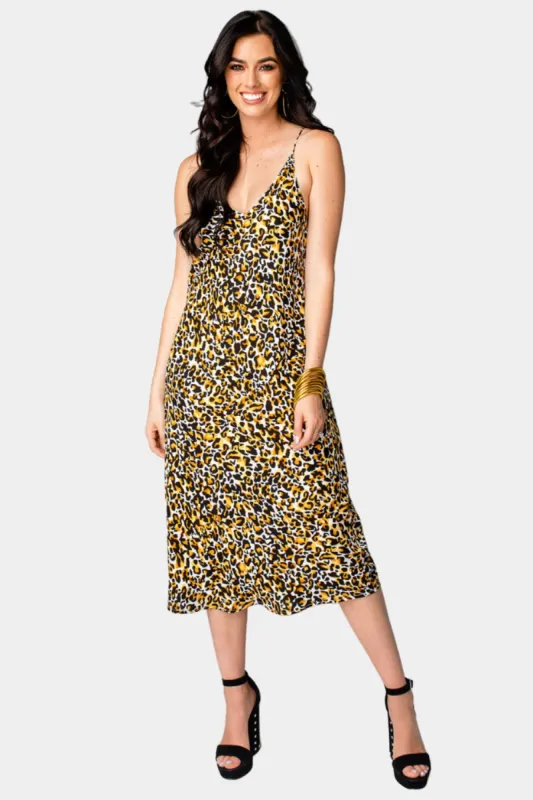 Tiff Midi Slip Dress - Alleycat sold by Buddy Love