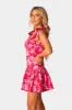 Flirtini Drop Waist Mini Dress - Posies sold by Buddy Love