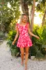 Flirtini Drop Waist Mini Dress - Posies sold by Buddy Love