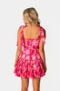 Flirtini Drop Waist Mini Dress - Posies sold by Buddy Love