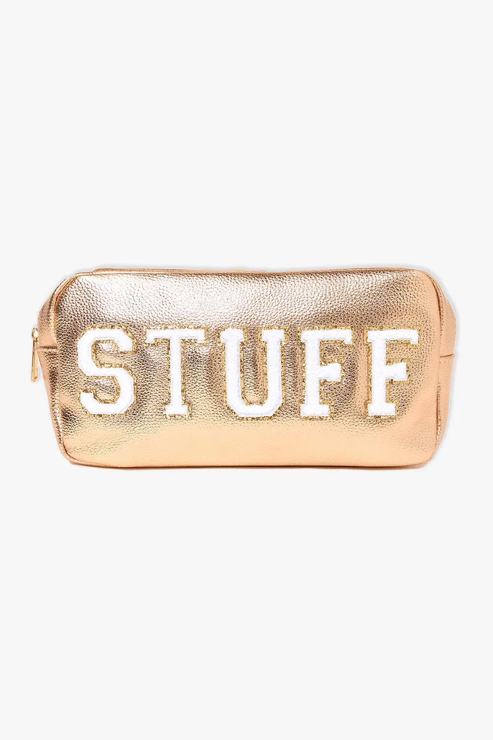 Stuff Cosmetic Bag - Champagne sold by Buddy Love product image thumbnail 2