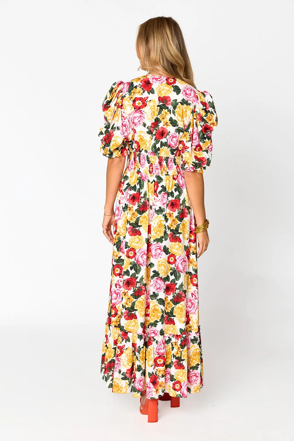 Miranda Puff Sleeve Maxi Dress - Vanity sold by Buddy Love product image thumbnail 5
