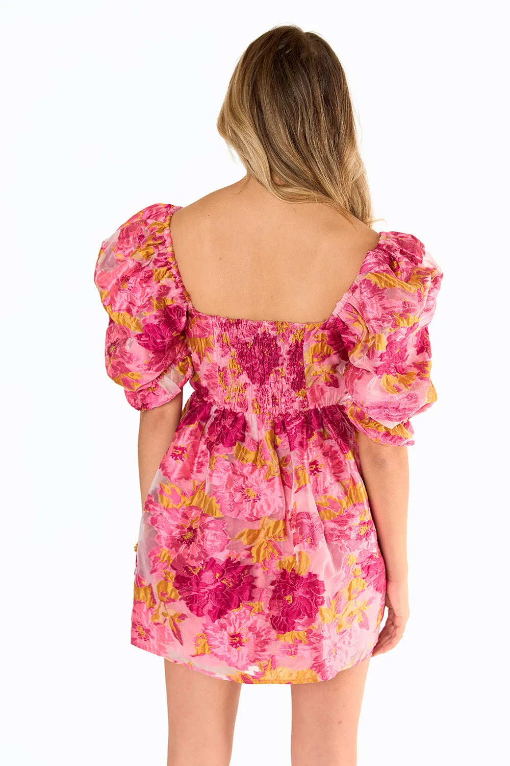 Colby Puff Sleeve Mini Dress - Starburst sold by Buddy Love product image thumbnail 5