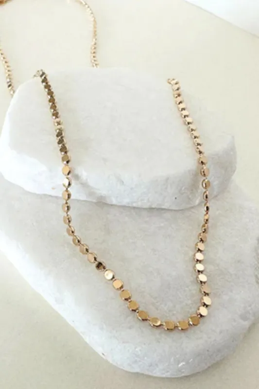 Dottie Chain Necklace - Gold sold by Buddy Love