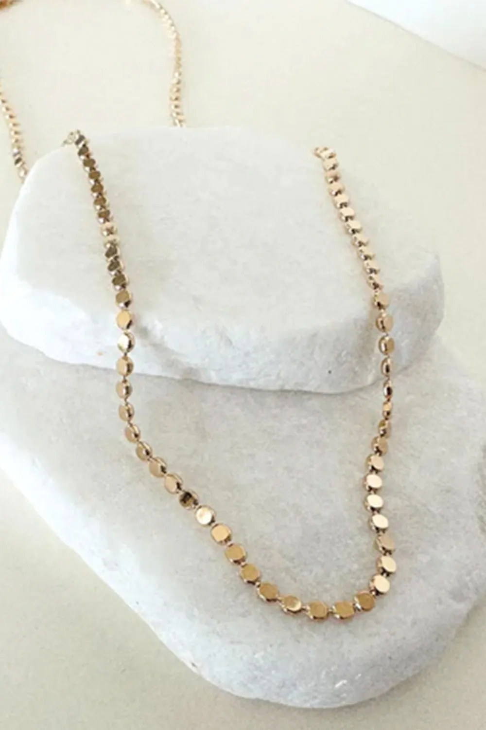Dottie Chain Necklace - Gold sold by Buddy Love