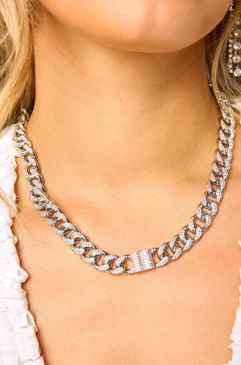 Larsa Necklace - Silver sold by Buddy Love