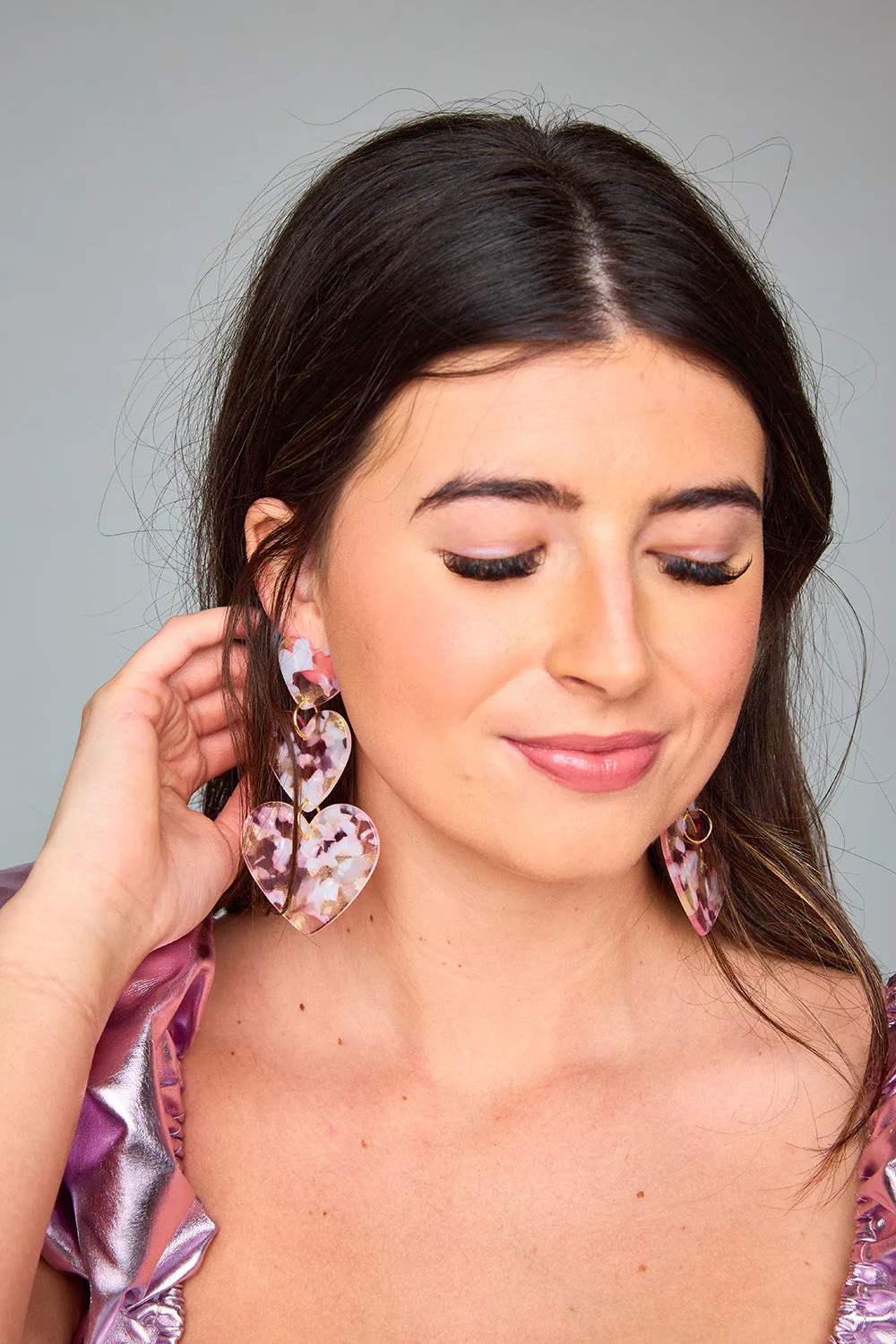 Linny Co xx BL Lola Statement Earrings - Stained Glass sold by Buddy Love product image thumbnail 4