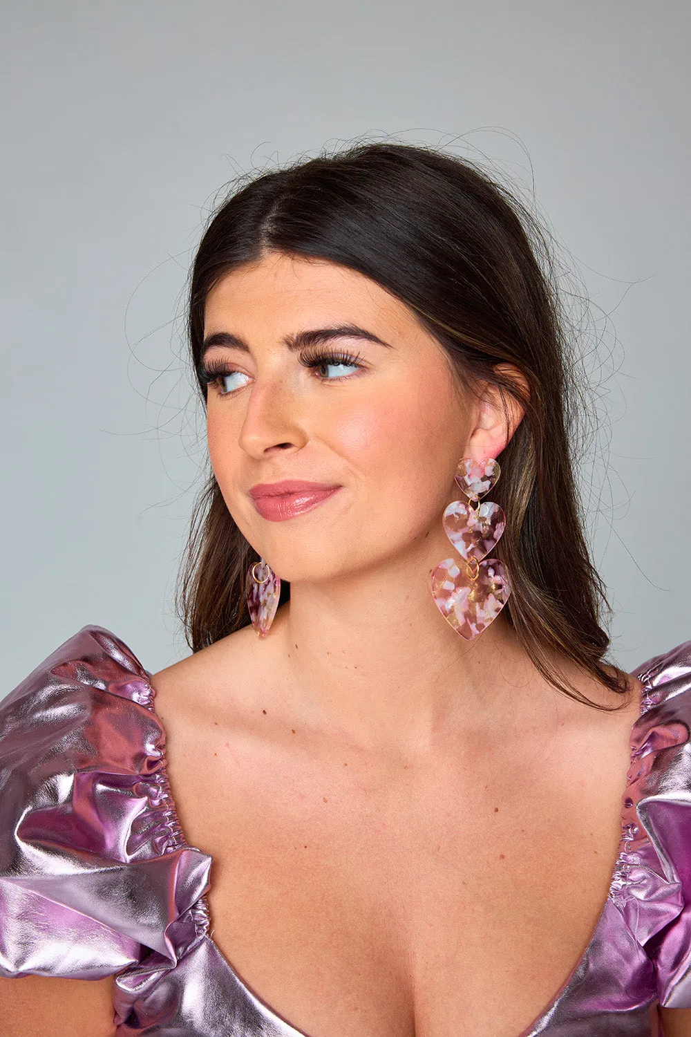 Linny Co xx BL Lola Statement Earrings - Stained Glass sold by Buddy Love product image thumbnail 2