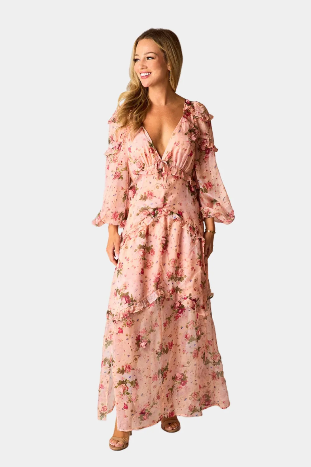 Pia Long Sleeve Maxi Dress - Spellbound sold by Buddy Love