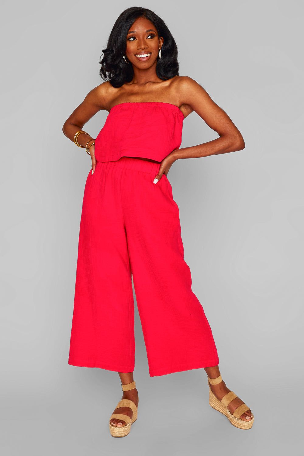 BuddyLove Sutton Two-Piece Set - Red sold by Buddy Love product image thumbnail 3