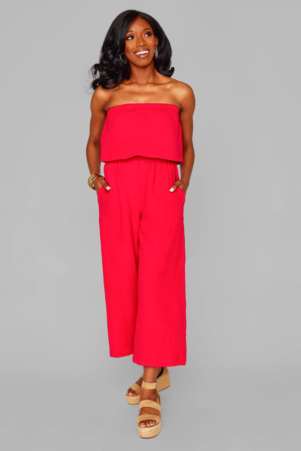 BuddyLove Sutton Two-Piece Set - Red sold by Buddy Love product image thumbnail 6