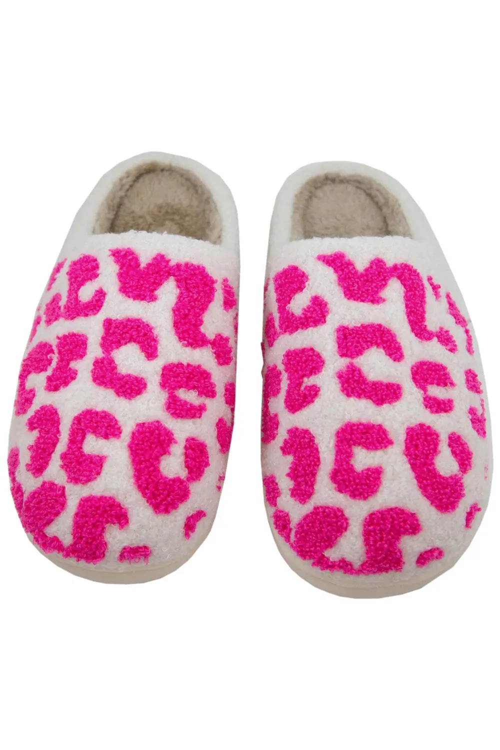 Leopard Slippers - Pink sold by Buddy Love